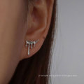 2021 INS 925 Sterling Silver new design funky stud earrings for girls